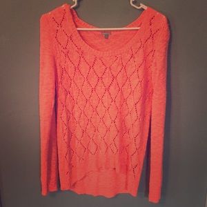 Salmon sweater
